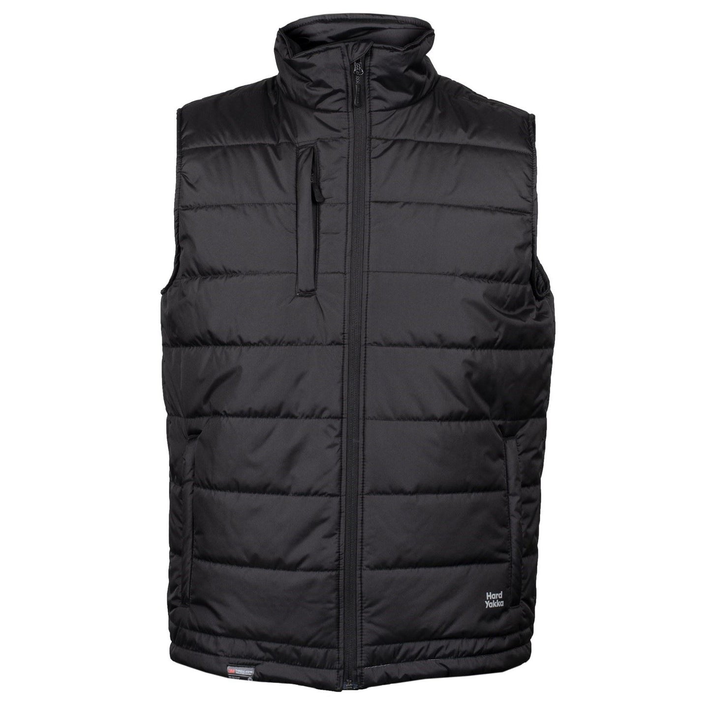Hard Yakka Men's Puffa 2.0 Vest in Black