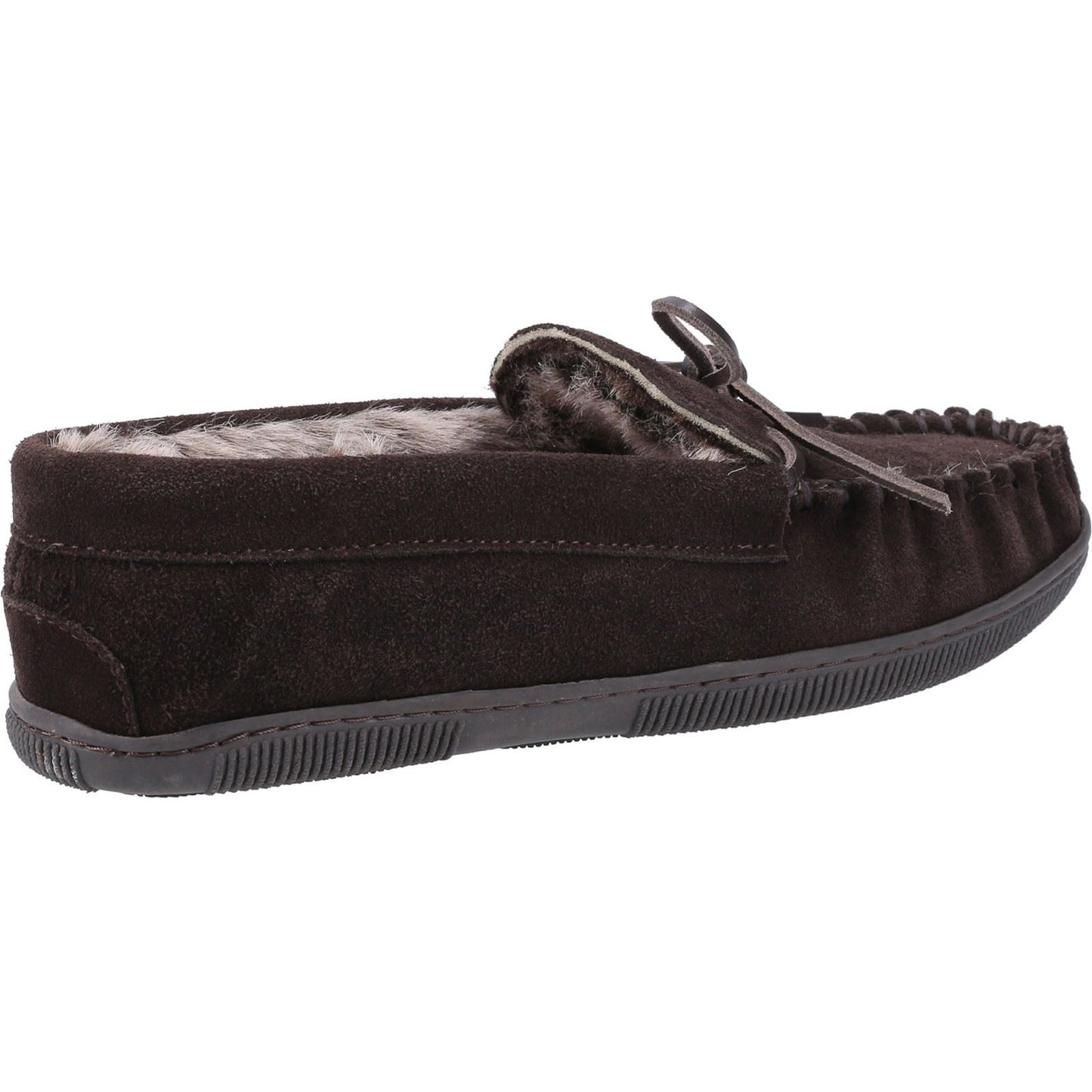 Hush Puppies Men's Ace Slipper in Chocolate