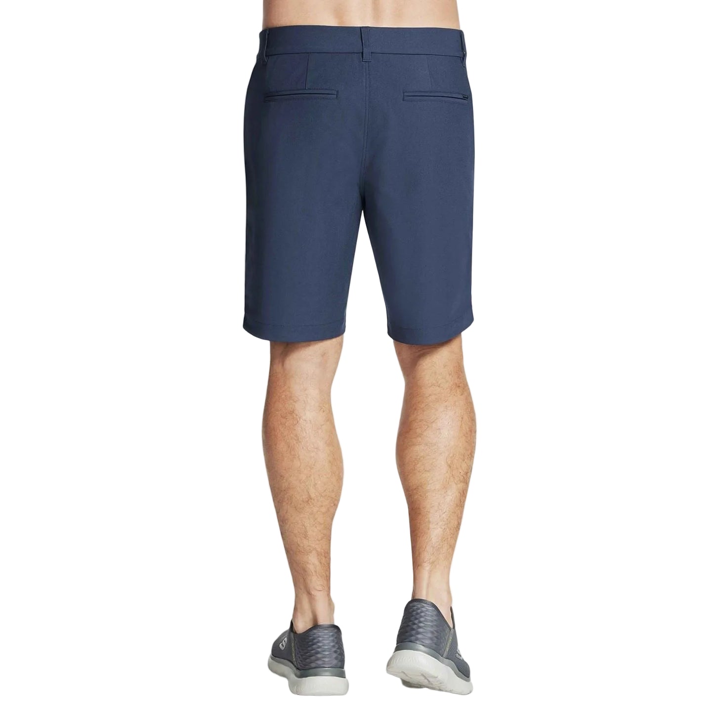 Skechers Premium Everywhere 9 Inch Polyester Men's Grey Knee-Length Shorts