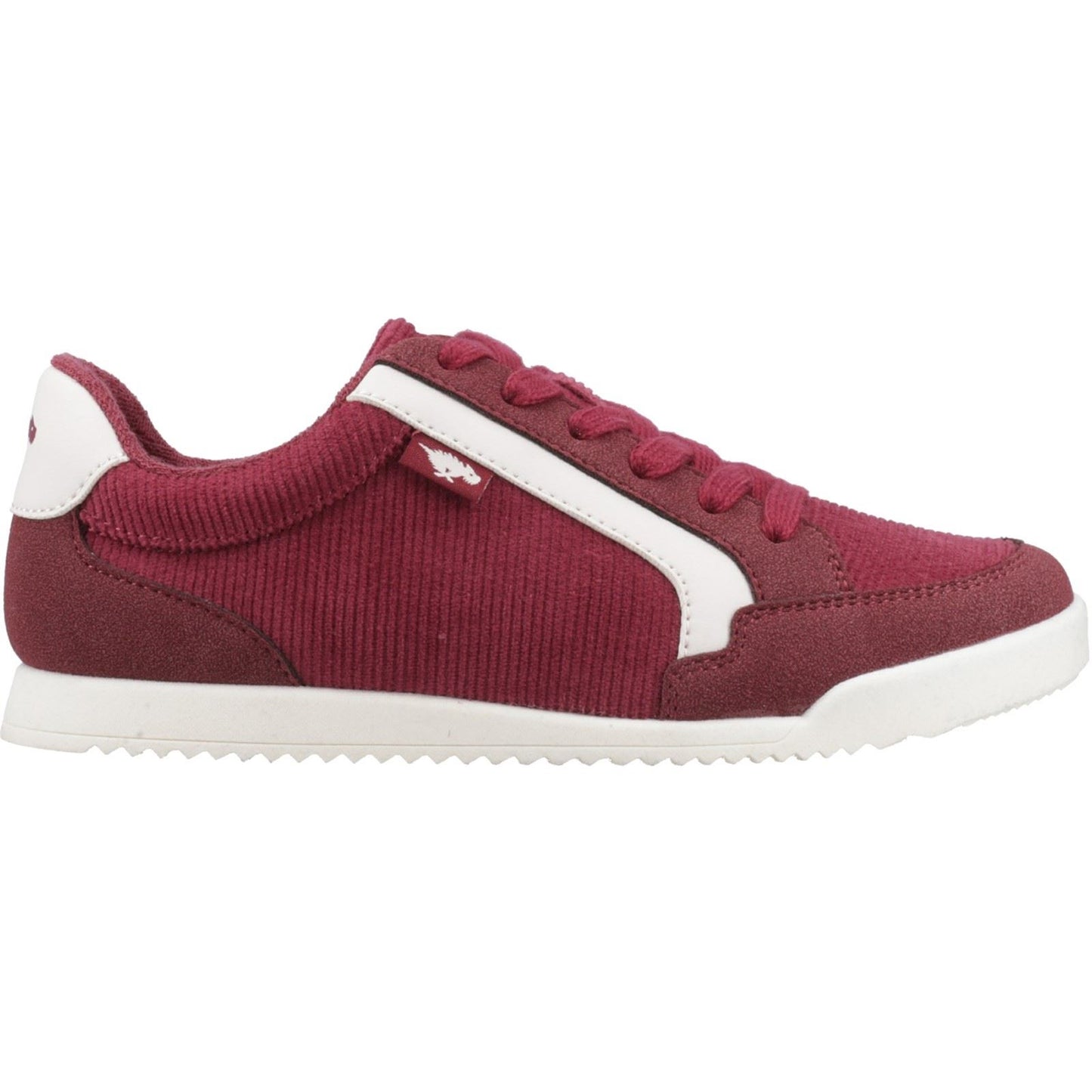 Rocket Dog Bolt Corduroy Women's Burgundy Trainers