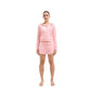 Juicy Couture Robertson Classic Jacket Polyester Women's Pink Hooded Sweatshirt