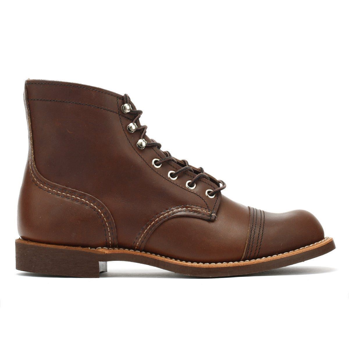 RED WING 8111 MENS IRON RANGER AMBER