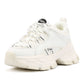 Buffalo Saturn Lace Women's White Trainers