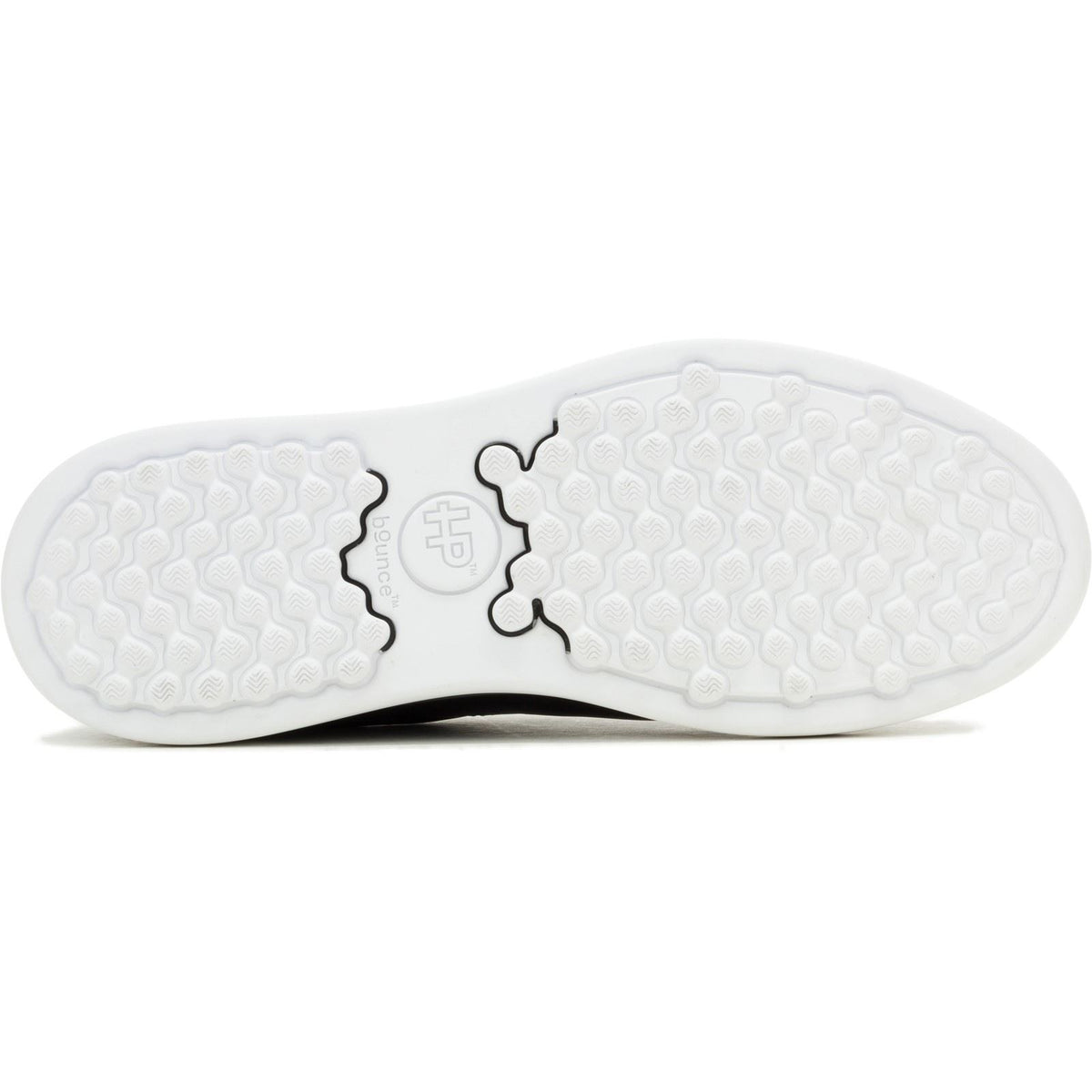 Hush Puppies Wes Leather Men's Black Trainers