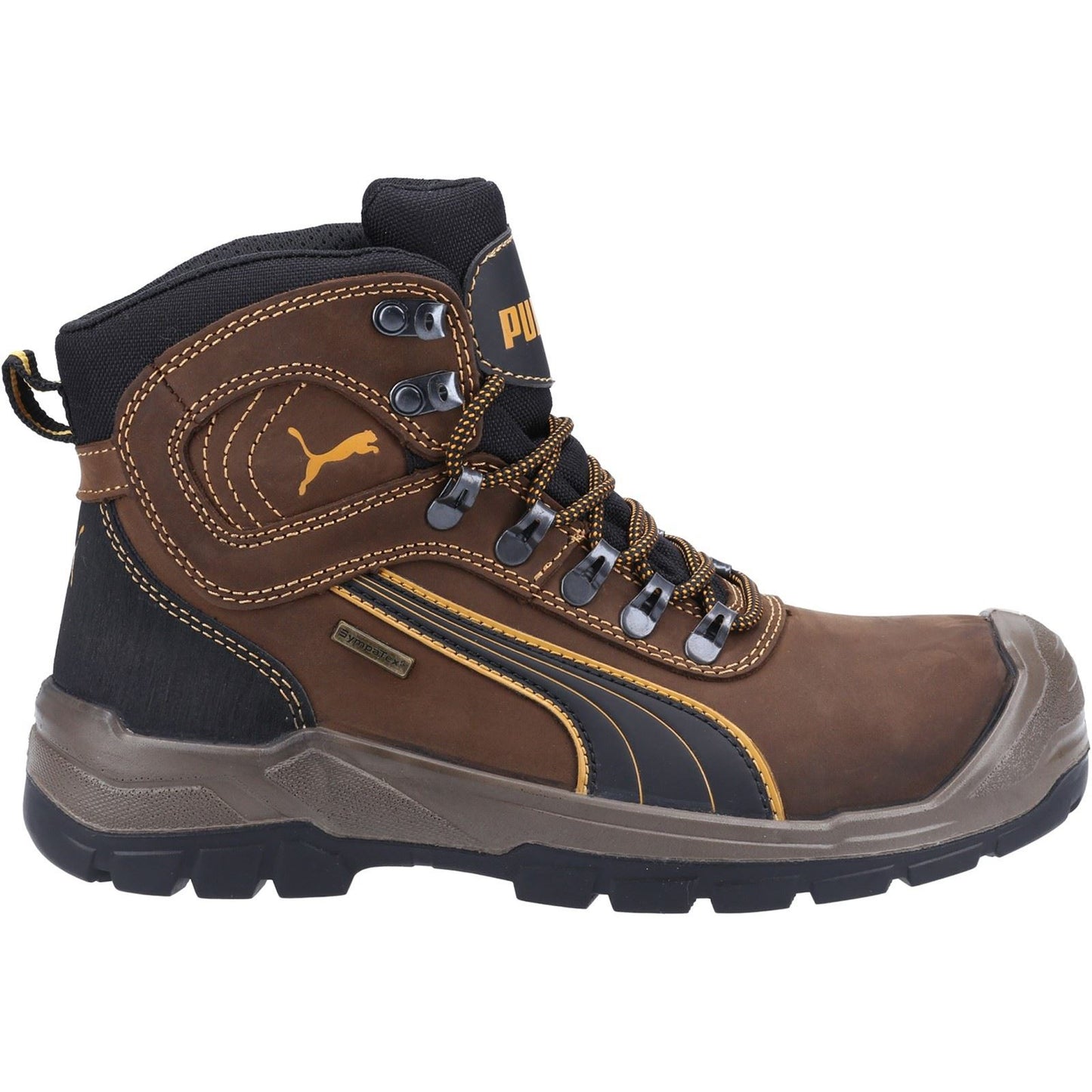 Puma Safety Men's Sierra Nevada Mid Safety Boot in Brown