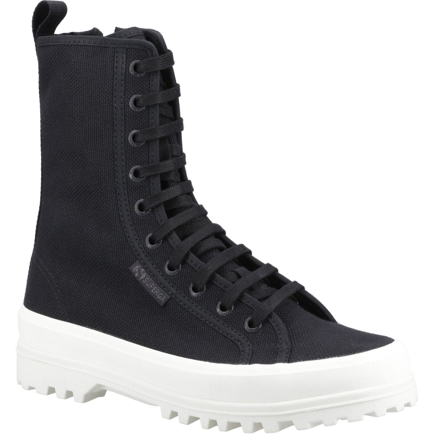 Superga Women's 2641 Alpina High Trainers in Black