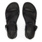 TOMS Kira Leather Men's Black Clogs