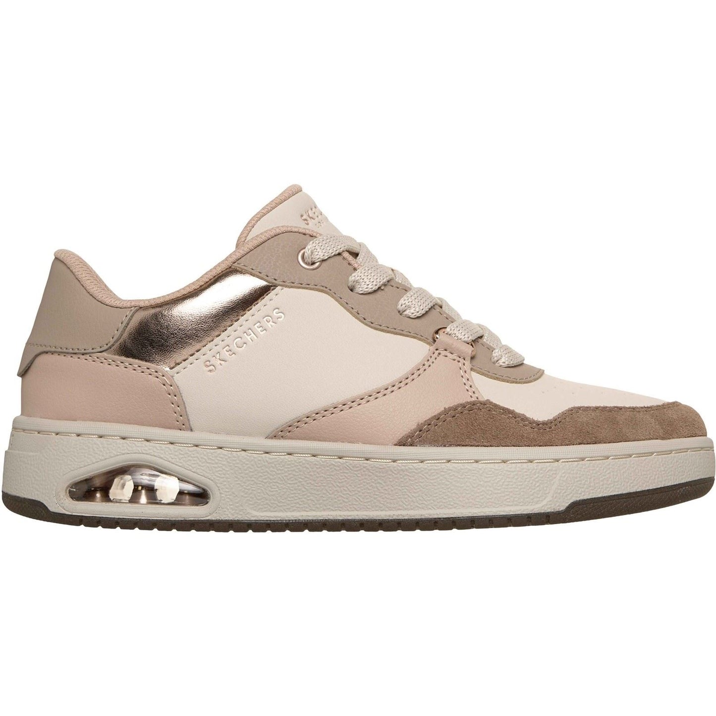 Skechers UNO CTL - Subtle Shimmer Polyurethane Women's Taupe/Multi Standard Trainers