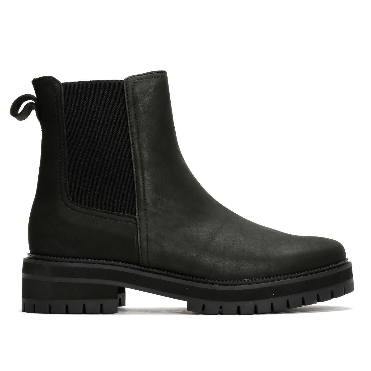 TOMS Bennet Leather Women's Black Boots