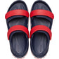 Crocs Crocband Play Thermoplastic Navy/Varsity Red Sandals