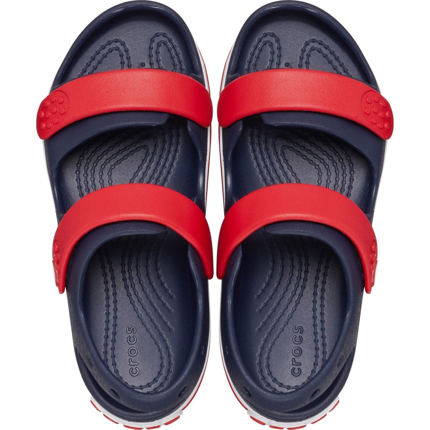 Crocs Crocband Play Thermoplastic Navy/Varsity Red Sandals
