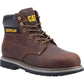 Caterpillar Men's Powerplant S3 GYW Safety Boot in Brown