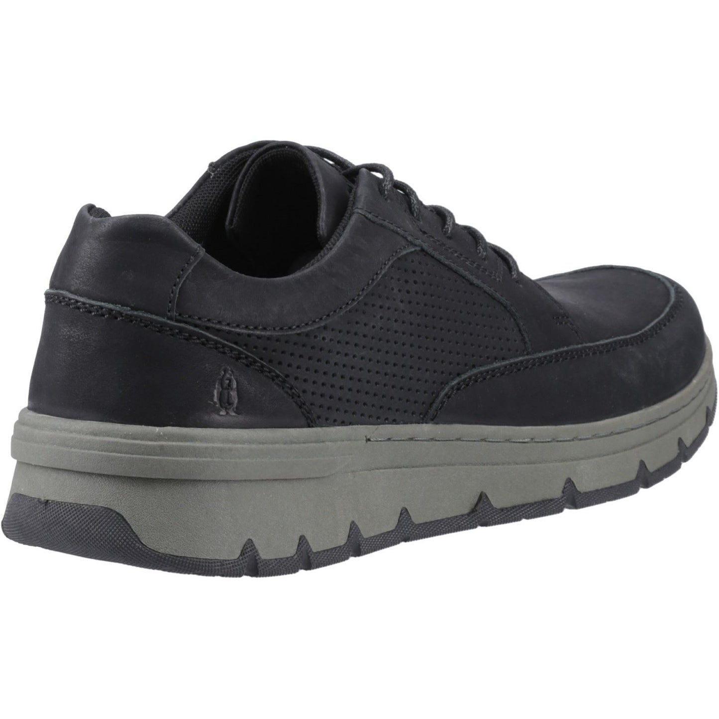 Hush Puppies Nelson Leather Men's Black Lace-Up Shoes