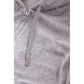 Juicy Couture Robertson Classic Jacket Polyester Women's Silver Hooded Sweatshirt