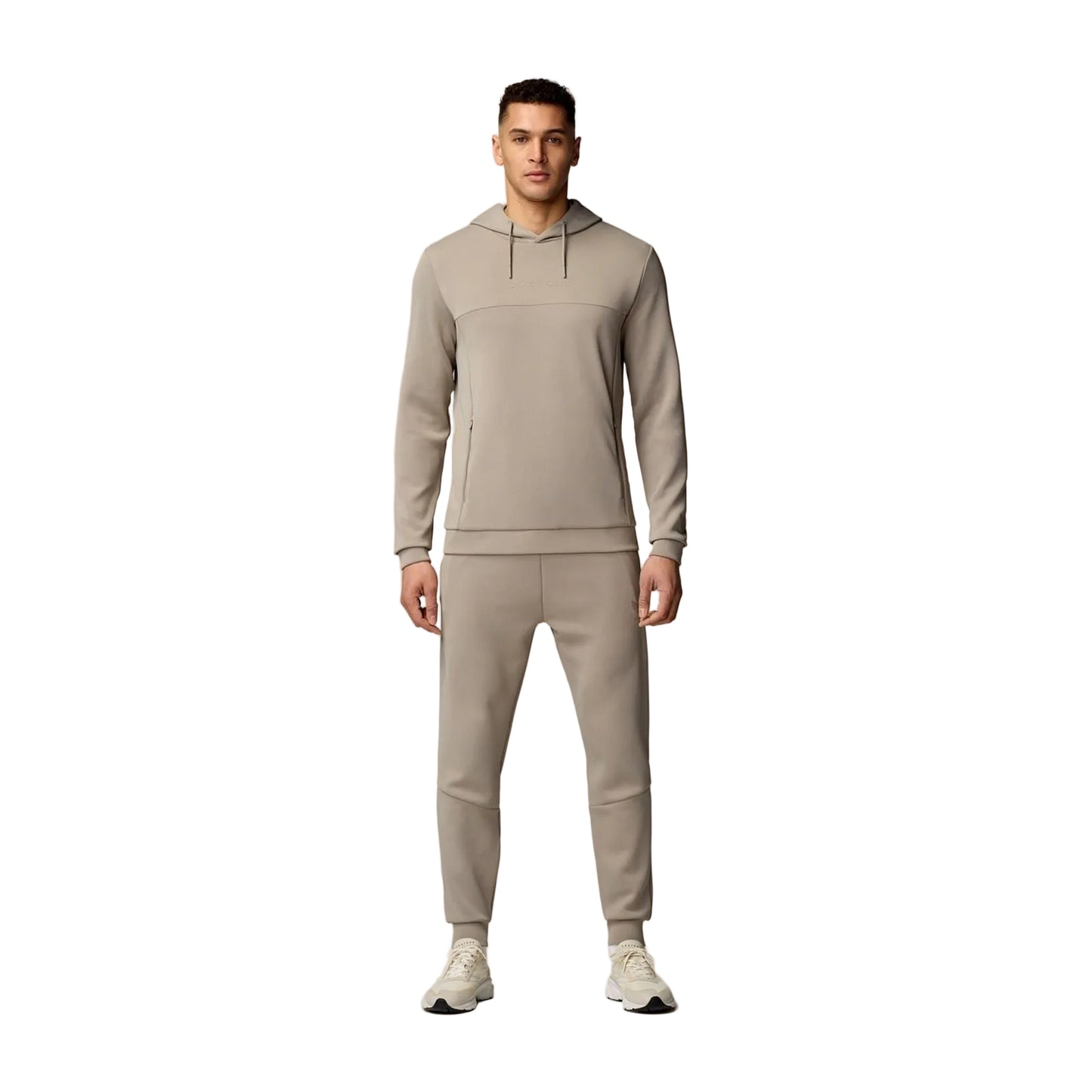 Castore Scuba Hoody Polyester Men's Brown Hooded Sweatshirt