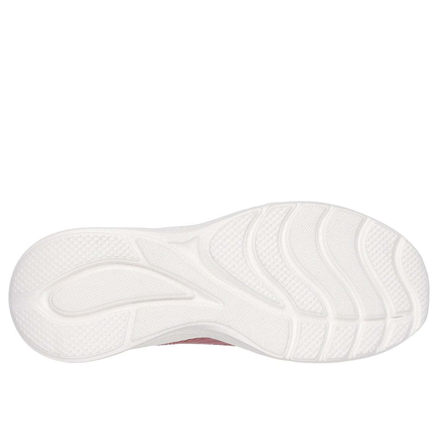 Skechers Women's Bobs Squad Waves Still Wading Trainers in Rose