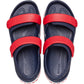 Crocs Crocband Play Thermoplastic Navy/Varsity Red Sandals