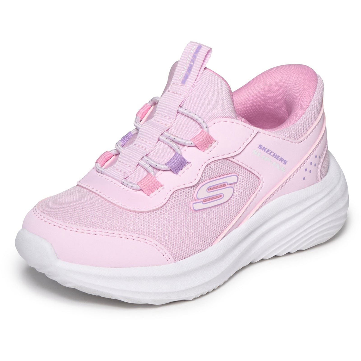 Skechers Bounder Pro Step One Girl's Light Pink Trainers