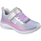 Skechers Boundless Color Blitz Textile Girl's Grey/Multi Trainers