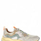 Flower Mountain Yamano 3 Off White/Green Trainers