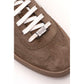 Base London Banksy Leather Men's Sage Trainers