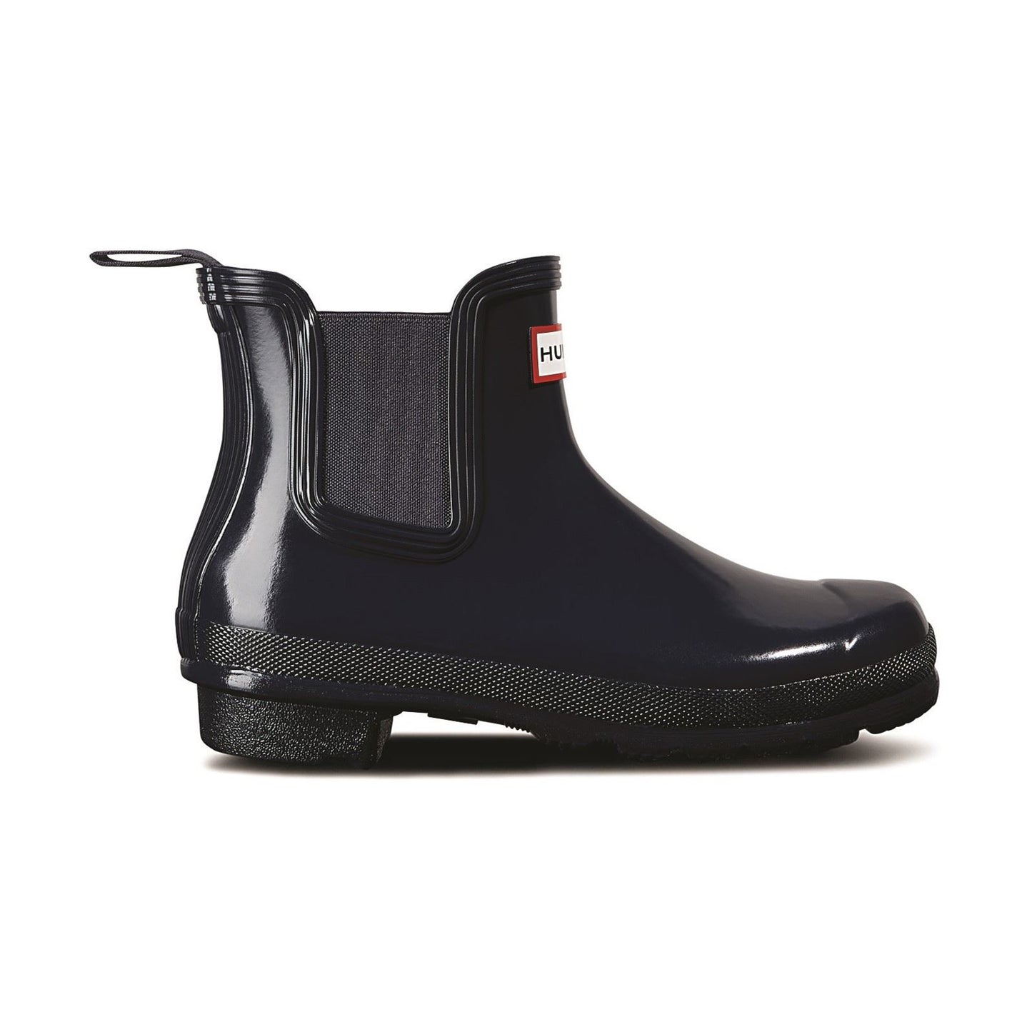Hunter Women's Womens Original Chelsea Gloss Boot in Navy