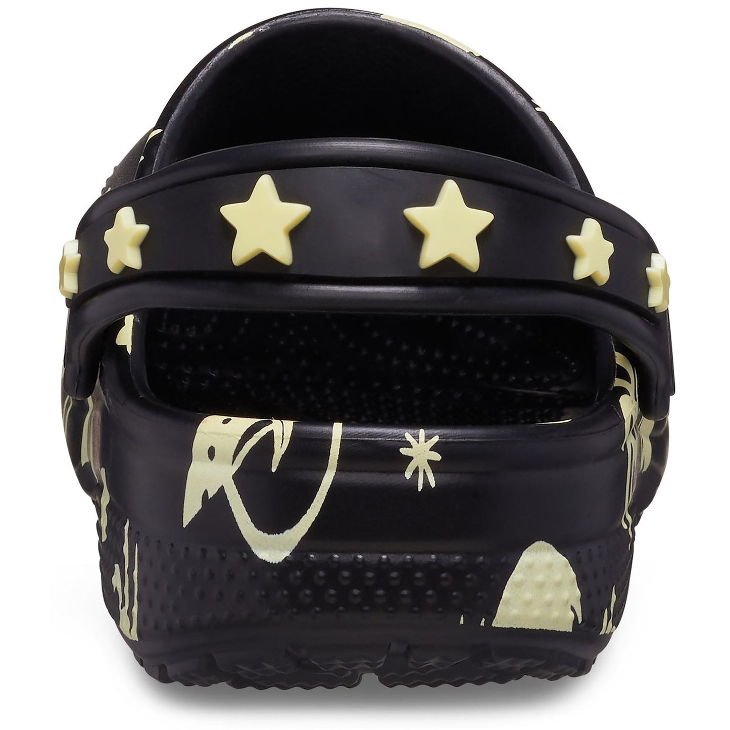 Crocs Classic Graphic Thermoplastic Black Loafers