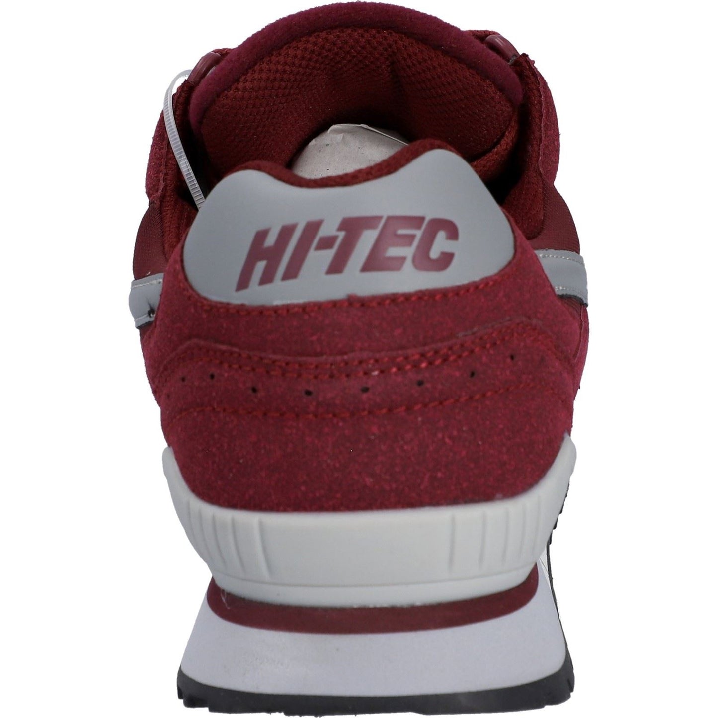 Hi-Tec Silver Shadow PU Suede/Polyester Men's Cherry Lace-Up Shoes