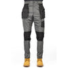 Caterpillar Essential Knee Pocket Stretch Holster Polyester Men's Grey Outdoor Trousers