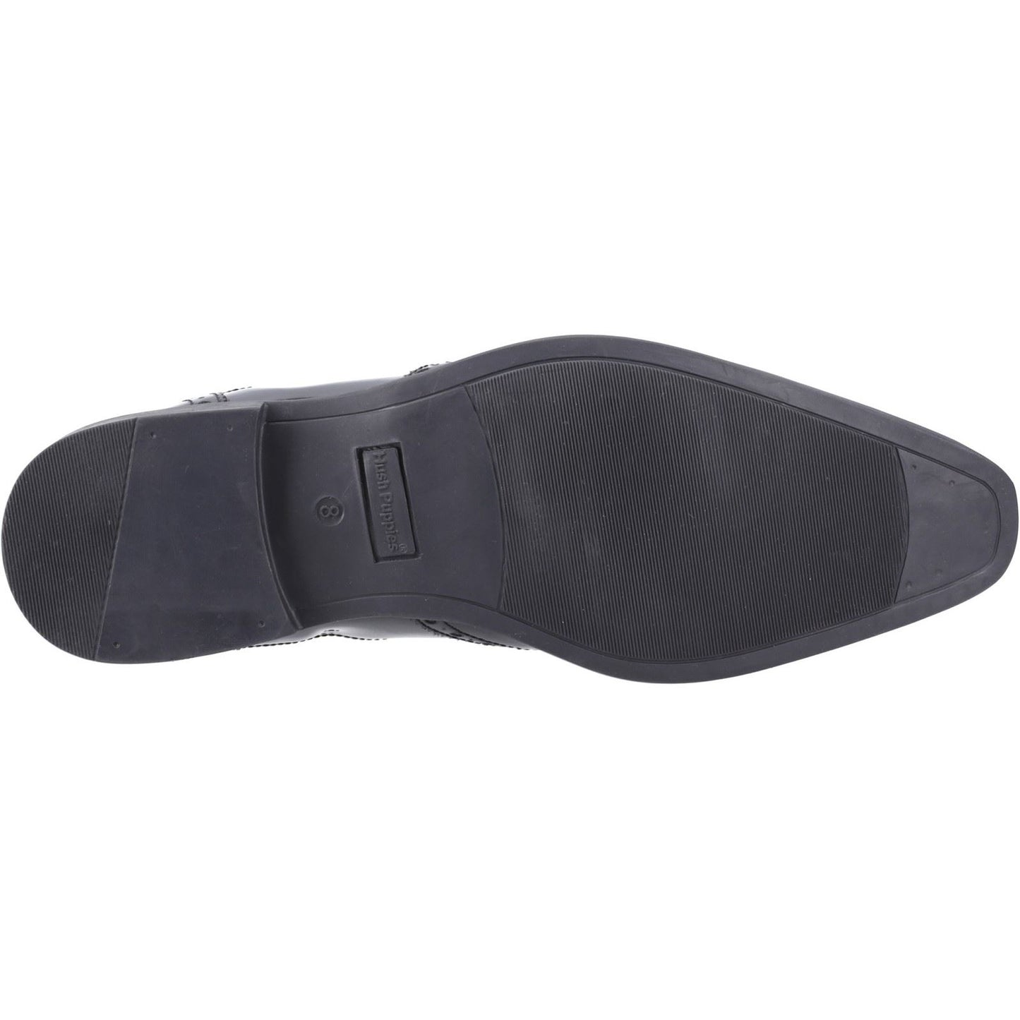 Hush Puppies Elliot Leather Men's Black Brogues Shoes