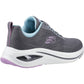 Skechers Women's Skech-Air Meta - Aired Out Trainer in Charcoal/Multi