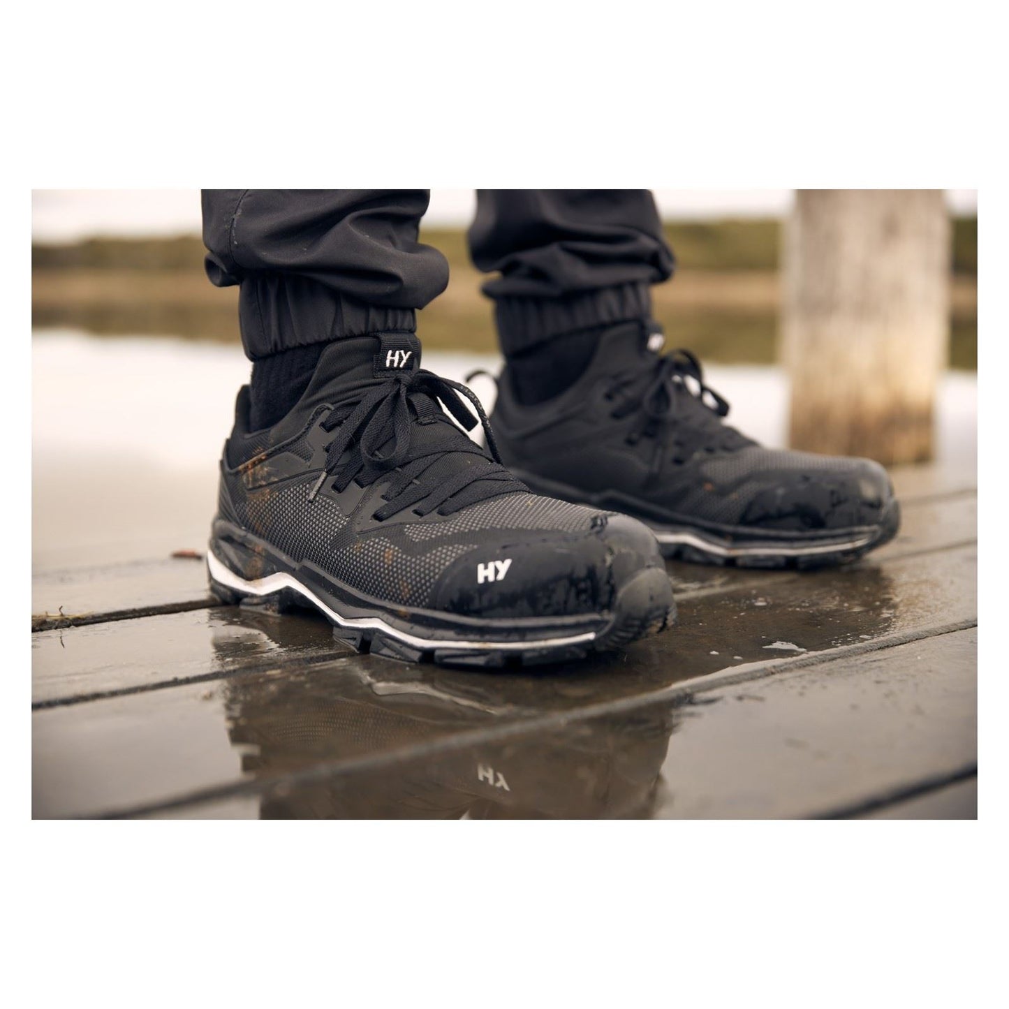 Hard Yakka Men's Icon PR Sport Safety in Black