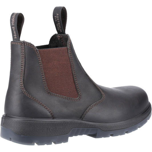 Hard Yakka Men's Outback Safety Dealer Boot in Brown