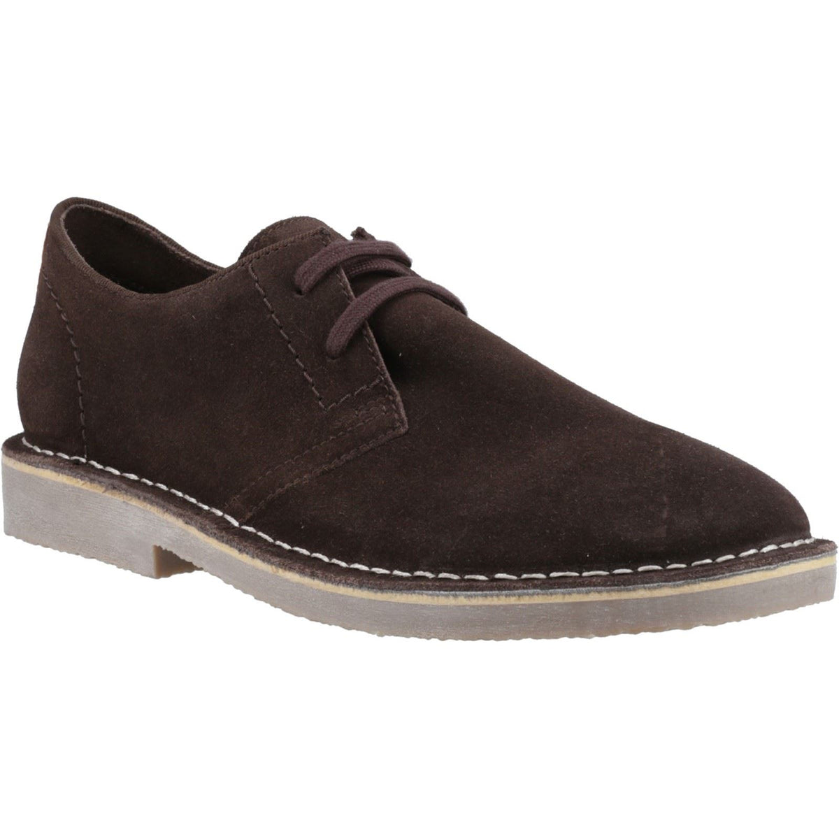 Hush Puppies Men's Scout Shoe in Chocolate