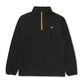 Caterpillar Men's Cat Microfleece Quarter Zip in Black/Yellow