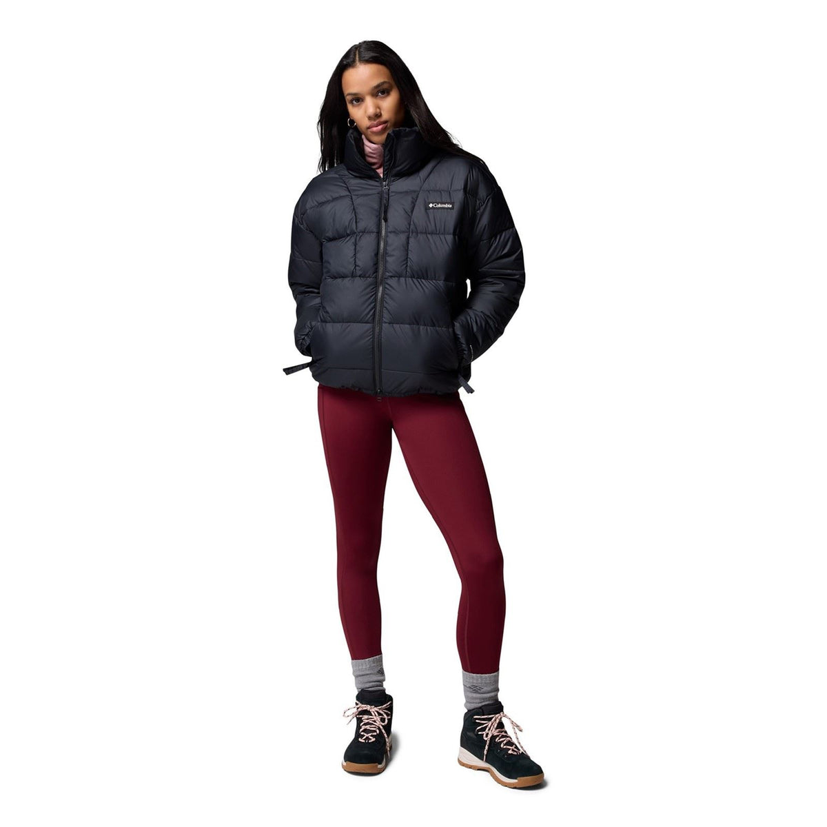 Columbia Pike Lake Jacket Women's Black Puffer Jackets