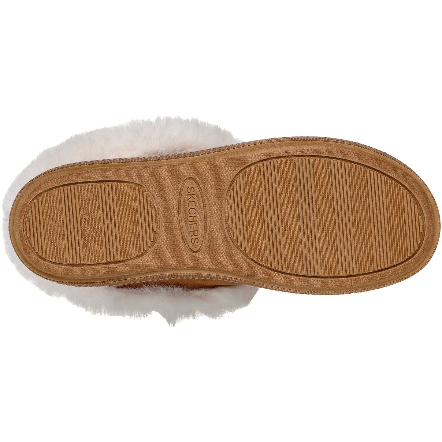 Skechers Cozy Campfire Winter Nights Polyester Women's Chestnut Slippers