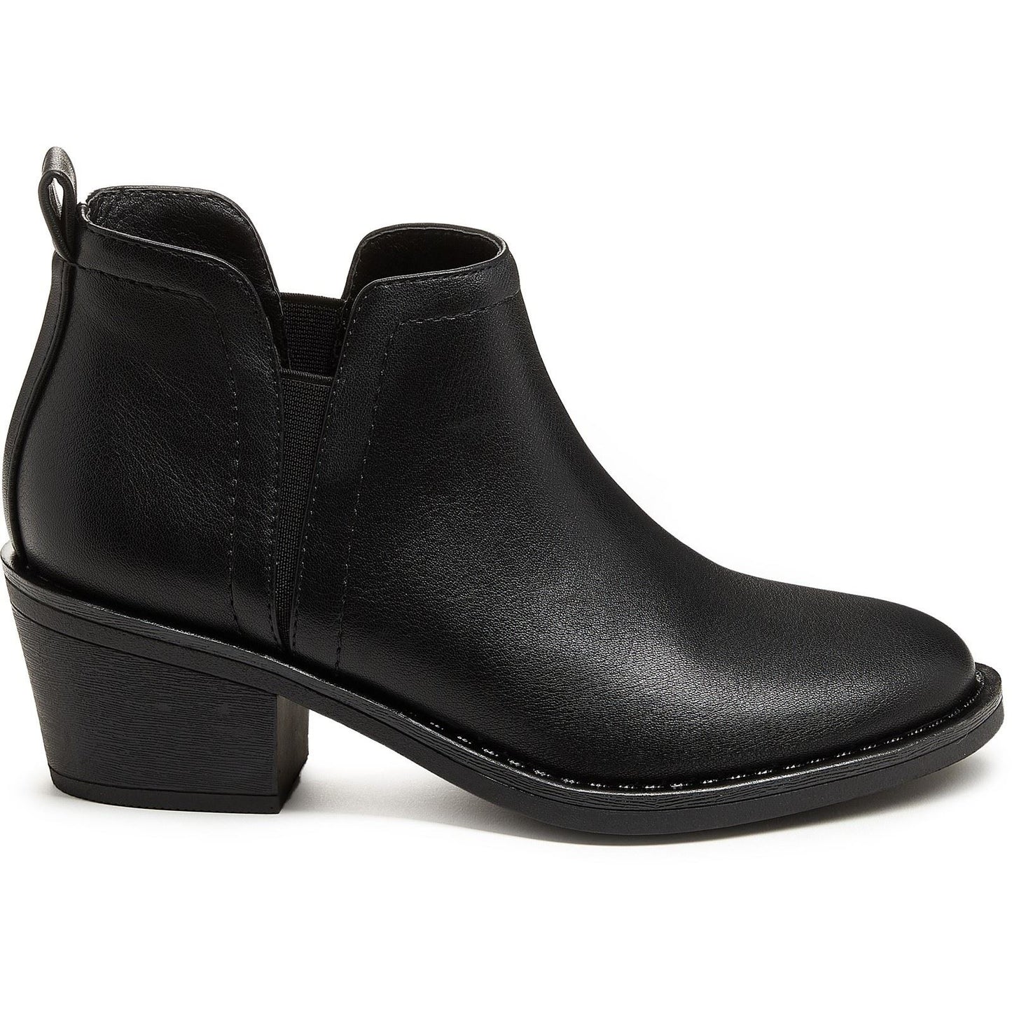 Rocket Dog York Polyurethane Women's Black Heeled Ankle Boots