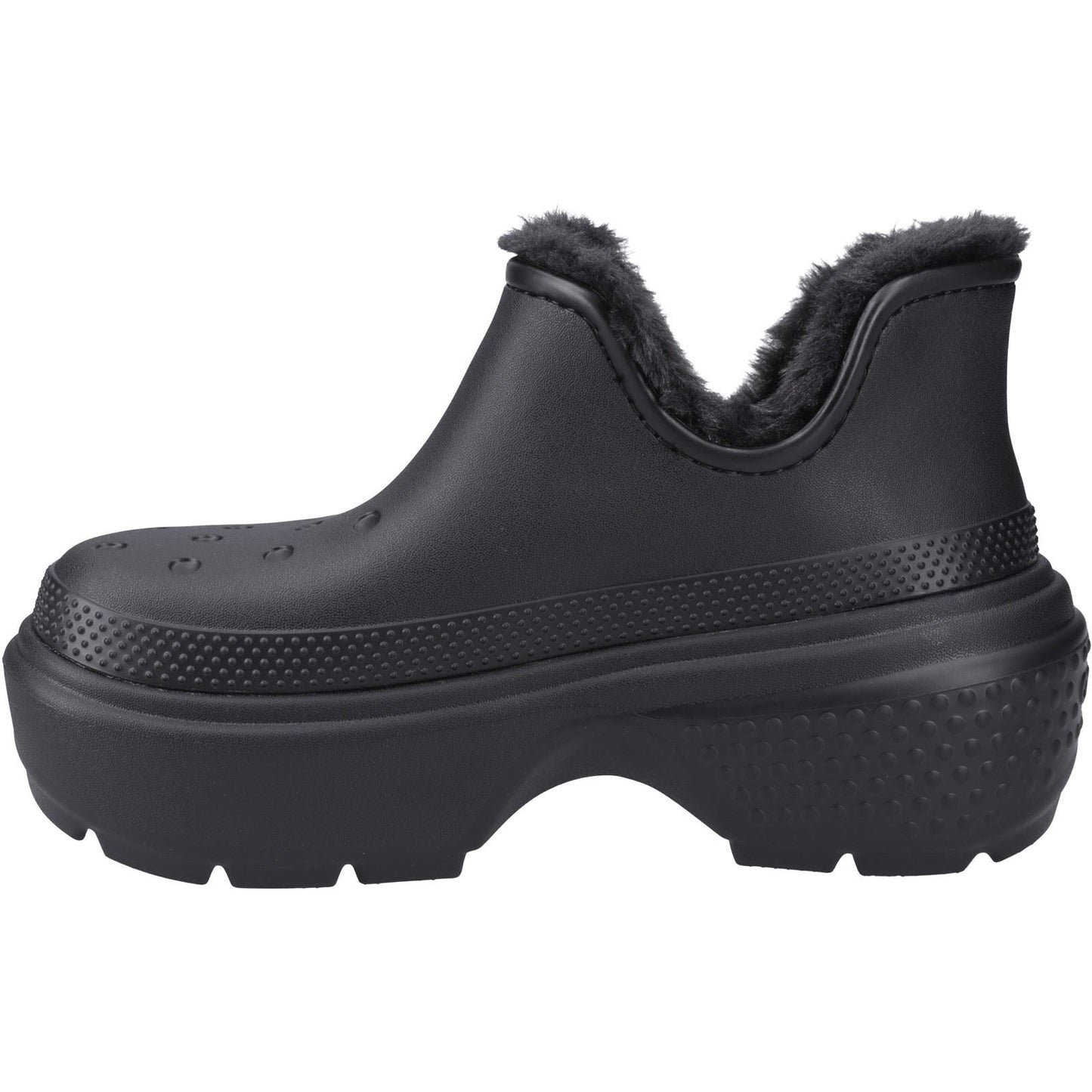 Crocs Women's Stomp Shorty Boot in Black