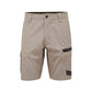 Hard Yakka Men's Raptor Active Mid-Short in Desert