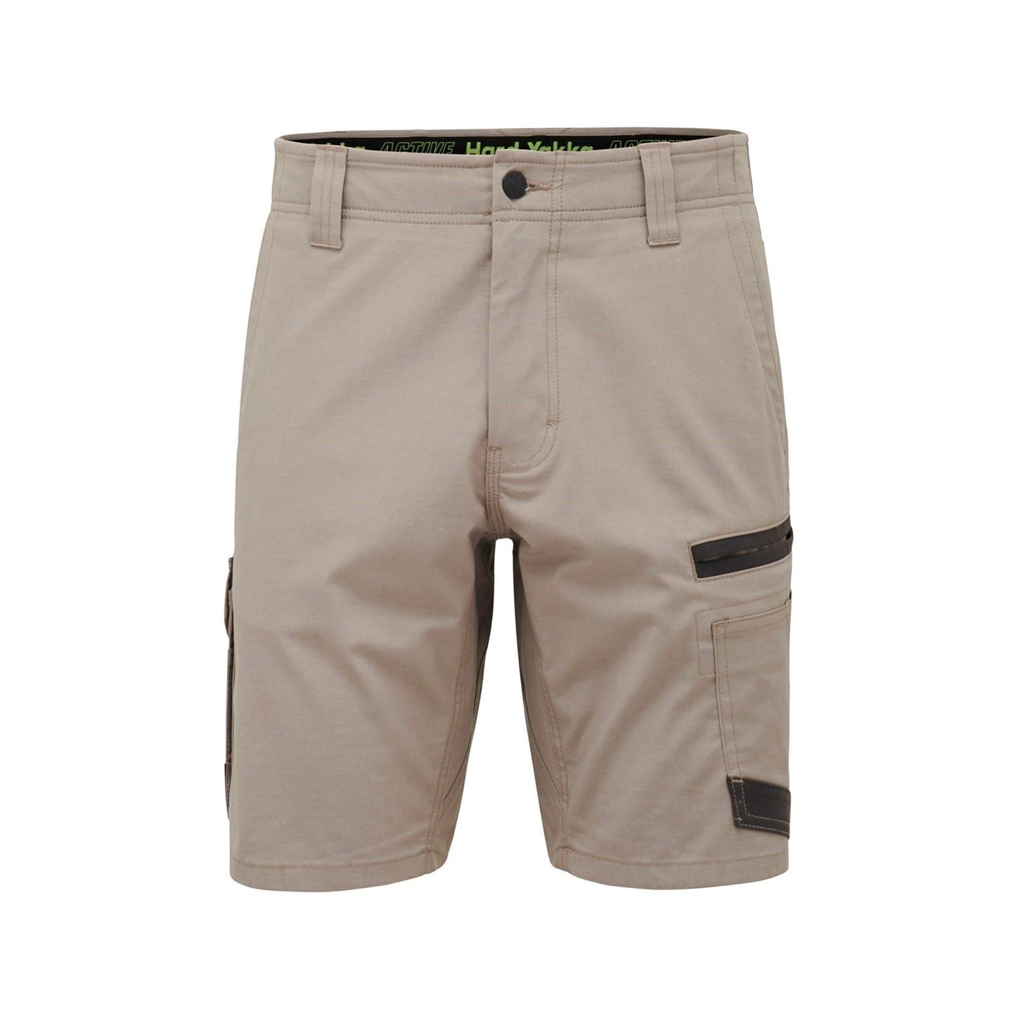 Hard Yakka Men's Raptor Active Mid-Short in Desert