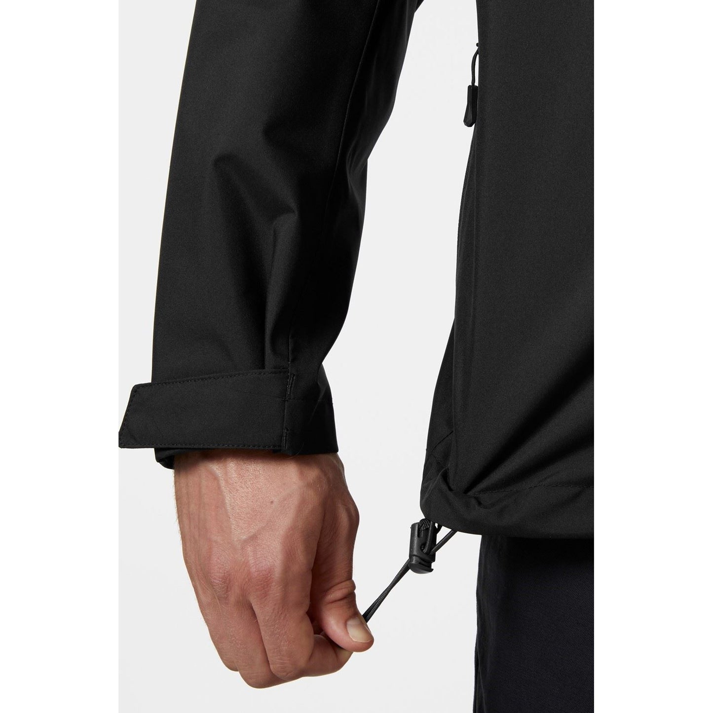 Helly Hansen Sport Men's Crew Hooded Midlayer Sailing Jacket 2.0 in Black