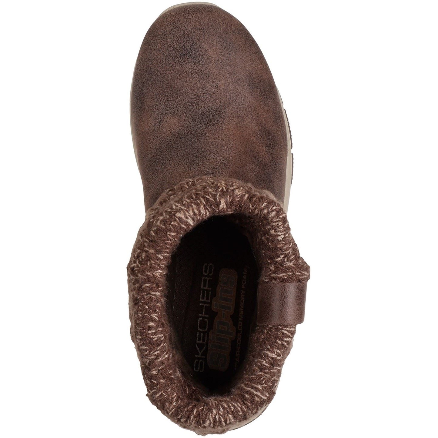Skechers Easy Going Cozy Weather 2 Textile Women's Chocolate Winter Ankle Boots