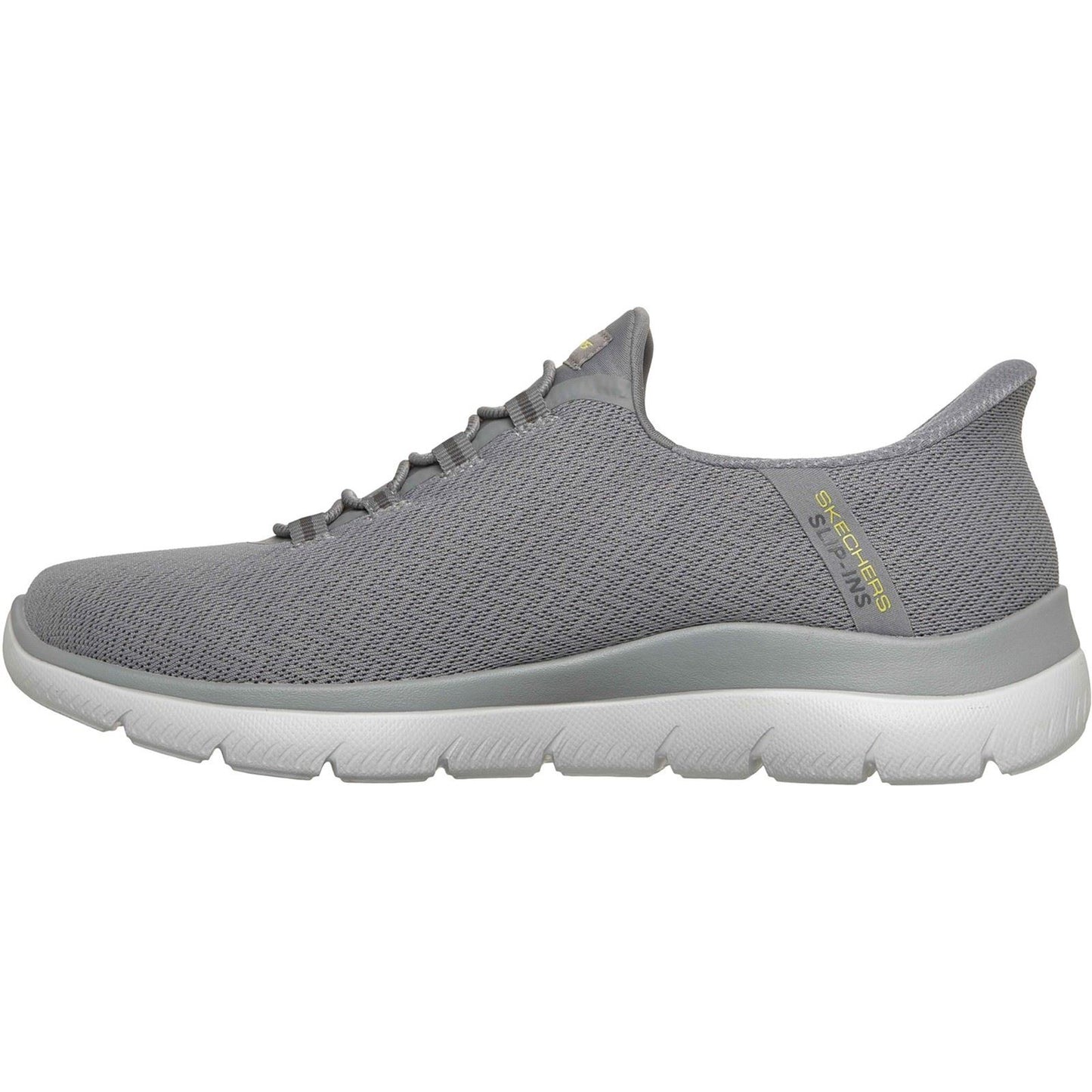 Skechers Arch Fit Summits Kynor Polyester Men's Grey/Lime Trainers