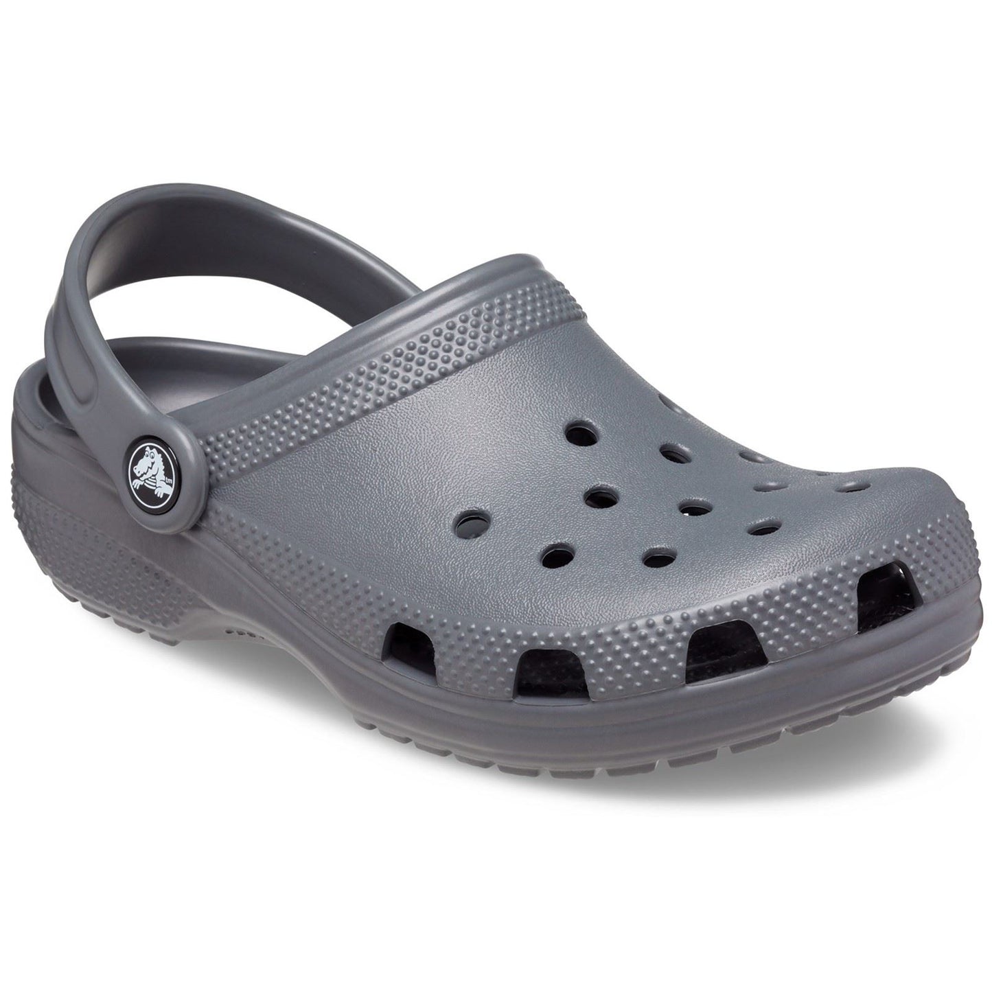 Crocs Kids' Classic Thermoplastic Slate Grey Loafers