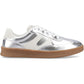 Hush Puppies Maura Suede Women's Silver Trainers