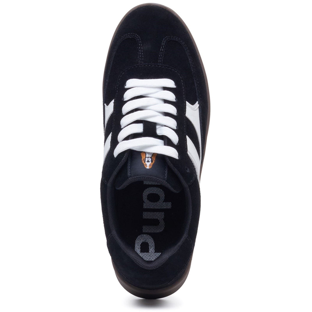 Hush Puppies Maura Suede Women's Black/White Trainers