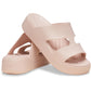 Crocs Getaway Platform H-Strap Thermoplastic Women's Quartz Sandals