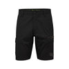 Hard Yakka Men's Raptor Active Mid-Short in Black