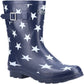 Cotswold Badminton Rubber Women's Star Slim Fit Wellington Boots